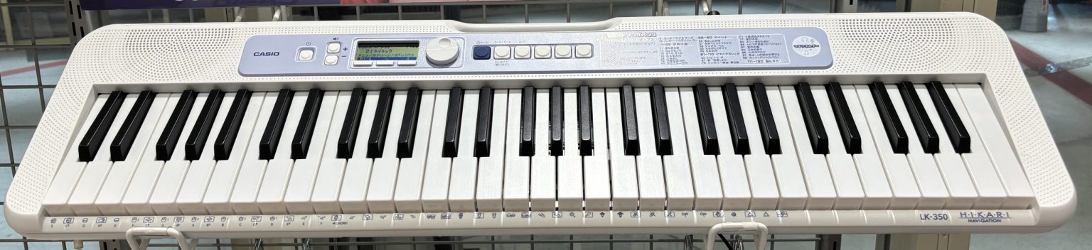 CASIO 光ナビゲーションキーボード LK-350it 76鍵盤 電子ピアノ CASIO 光ナビゲーションキーボード LK-350＆LK-550 新登場
