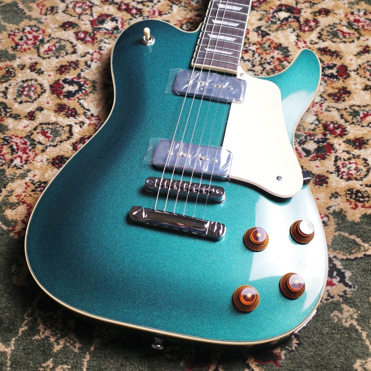 新品Bacchus BARON-STD/S GM Green Metallicエレキギター／グローバルシリーズ 【3.89kg】