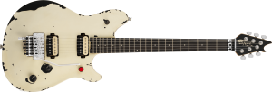 【EVH】エディの2015年ツアーギターを着想源とした限定モデル「Wolfgang® Special Striped Series, Distressed Ivory」が登場！