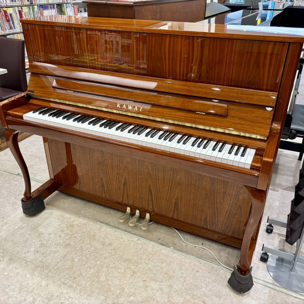 新品アップライトピアノ【木目調】KAWAI・K-300SF