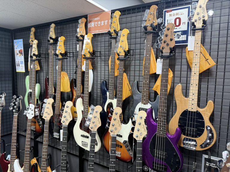 【入荷速報】FGN Musicman Fender YAMAHAのエレキベースが登場！