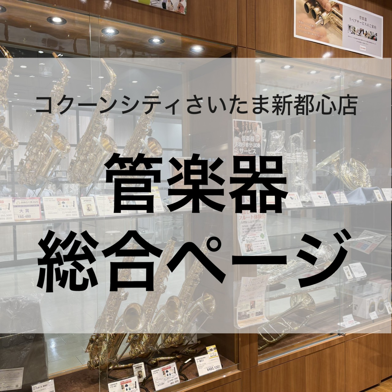 【管楽器総合ページ】ピッコロ｜フルート｜クラリネット｜サックス｜トランペット｜ホルン｜トロンボーン｜ユーフォニアム