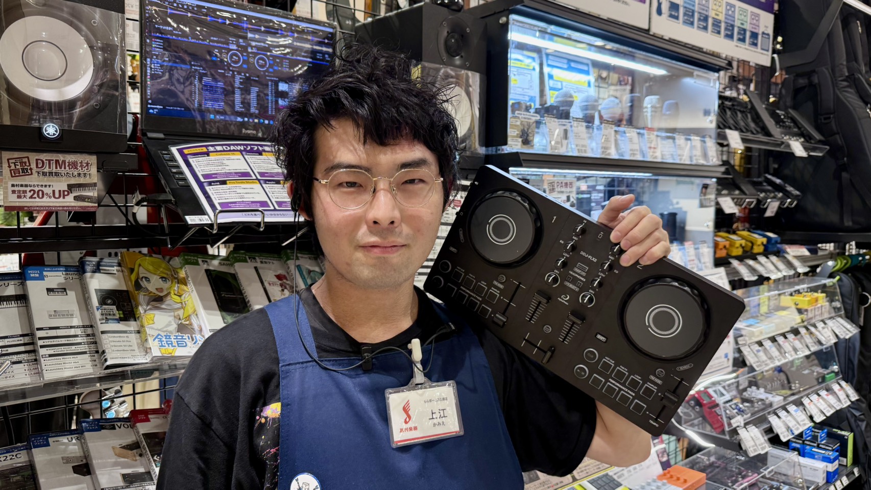 DJビギナーズ倶楽部　イベント担当上江（かみえ）
