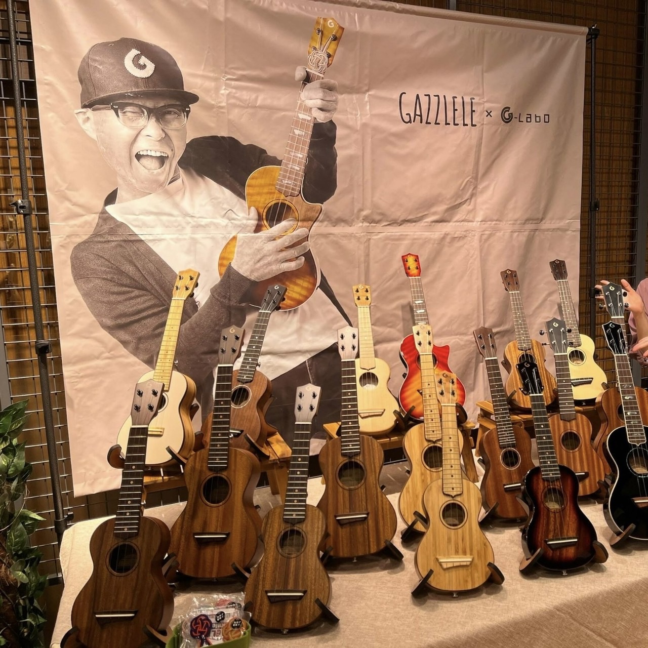 【GAZZLELE×G-Labo】ウクレレ POPUP SHOP第4弾　開催決定！10/3(土)～