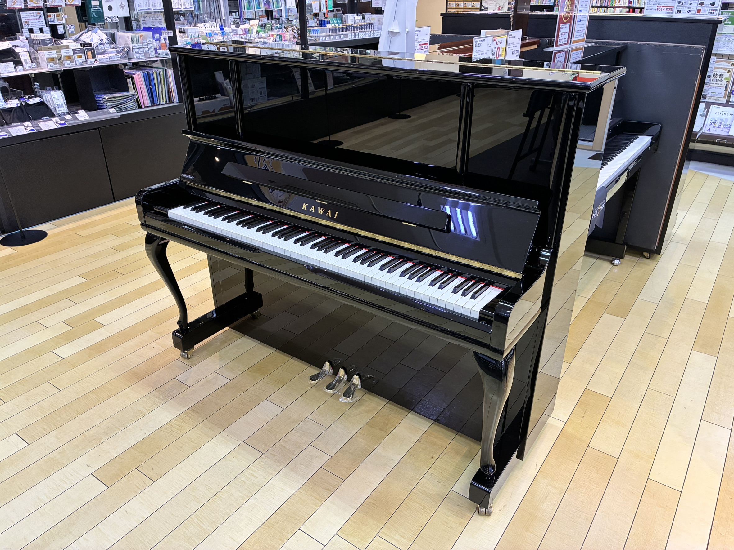 久留米店で展示中！【中古ピアノ】KAWAI（カワイ）/LD55(2012年製)
