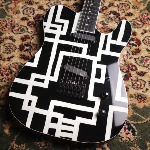 Zodiacworks TC-HOTEI Black with White Line【USED・現物画像】布袋寅泰氏シグネチャーモデル