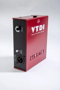 【KHAN AUDIO】VTDI REDのサウンドをペダルボードサイズに凝縮！9V駆動のチューブDI「9VDI」が登場
