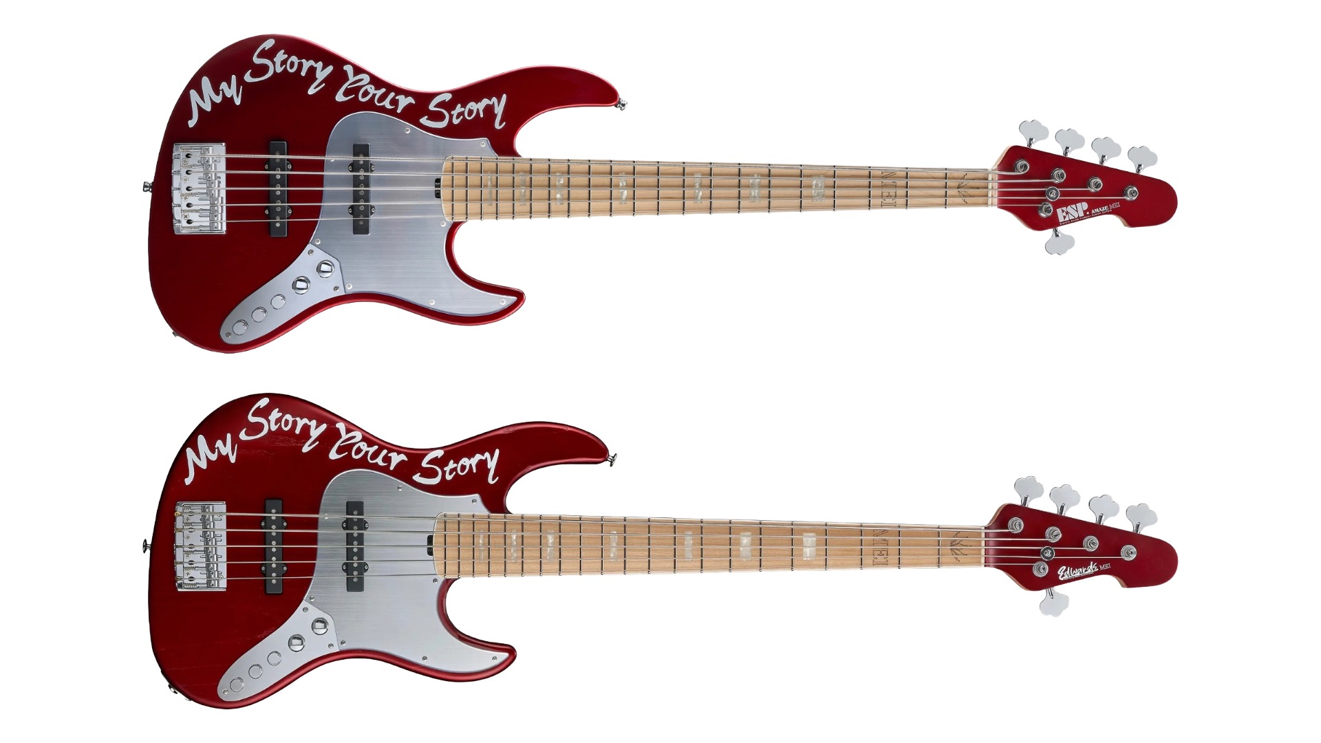ESP / EDWARDS】MEI愛用の5弦ベース「AMAZE-AS-5 MEI Custom」と各種