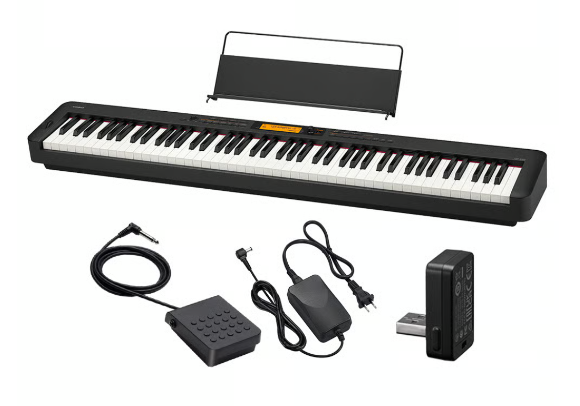 【場所を取らないお手軽ピアノ！】CASIO　CDP-S300