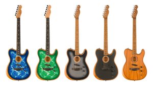 【Fender】多彩なトーンと限定ルックスが融合した「FSR American Acoustasonic Telecaster」が登場！
