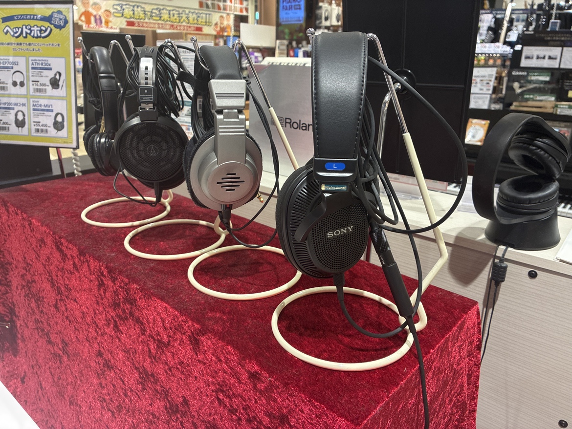 【電子ピアノ】おすすめヘッドホンのご紹介！