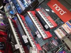 島村楽器ミーナ町田店で「Nord Keyboards」各種取り扱い中！