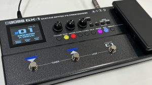 マルチエフェクターに抵抗がある方へ。BOSS GX-1を試してみました！