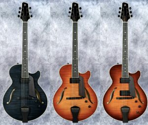 【Kikuchi Guitars】取り回しに優れた15インチ薄胴ボディを採用した「MF15S」「MF15S 2HB」が登場！