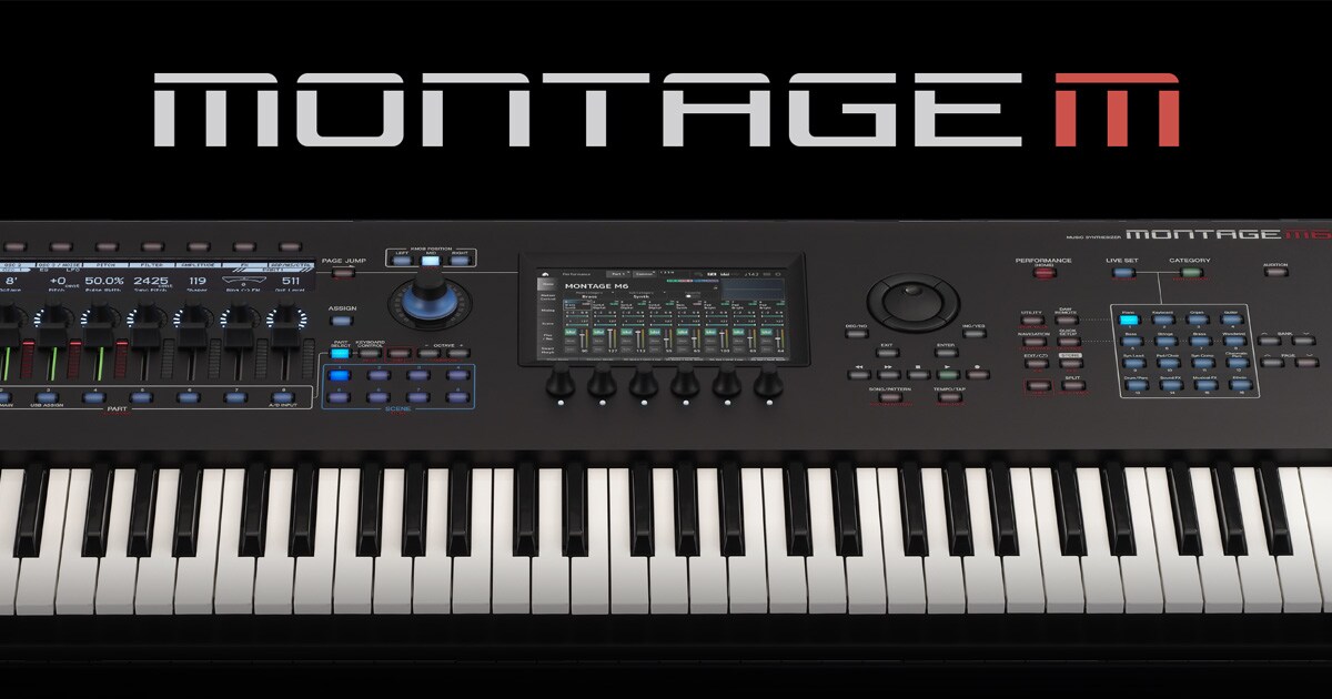 YAMAHA MONTAGE シリーズのご紹介！！