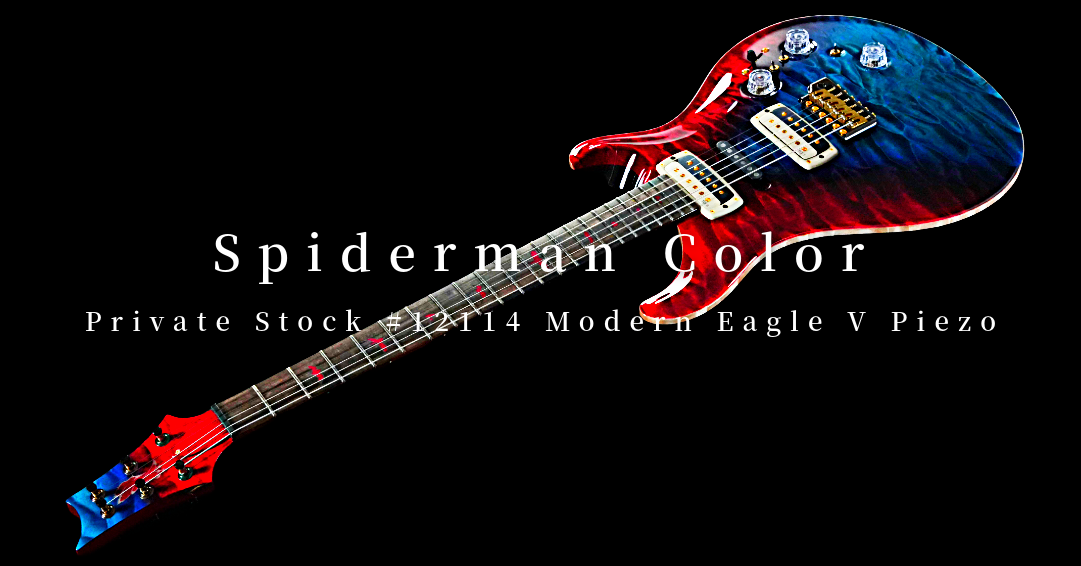 PRS Private Stock #12114 アメリカンコミック・ヒーローをイメージしたコンセプトモデル｜バイヤー平林が綴る PRS という美学 Vol.27【Paul Reed Smith】