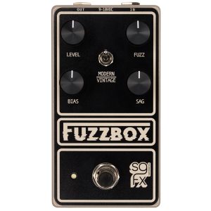 【SolidGoldFX】Tone Bender Mk IIのサウンドと弾き心地を追求したファズペダル「Fuzzbox」が登場！