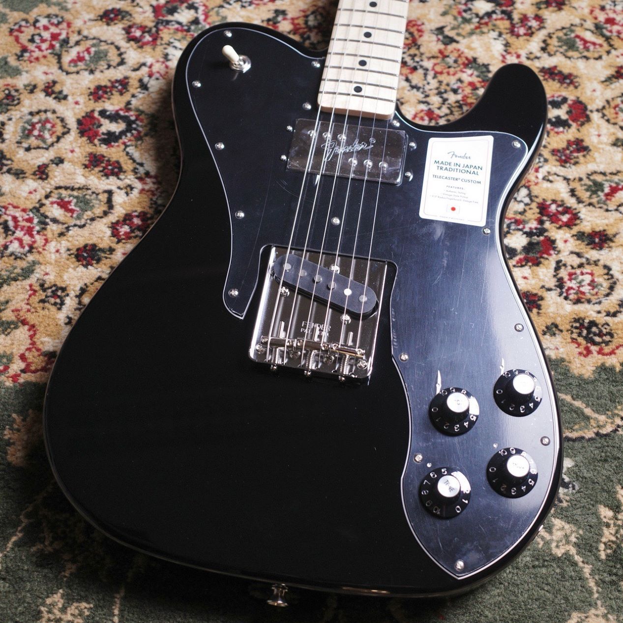 Fender Made in Japan Traditional 70s Telecaster Custom Black 【3.55kg】

¥167,200 