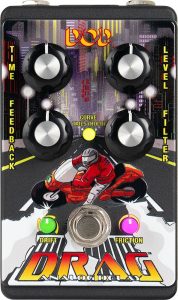 DODから新世代アナログ・ディレイ「DRAG」が登場！ピッチ変化と独自の揺らぎを自在に操る注目モデル
