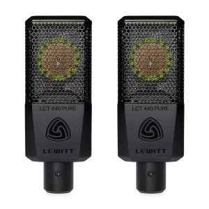 LEWITT LCT 440 PURE stereo pair｜ステレオ収録向けマッチドペア・コンデンサーマイクセット