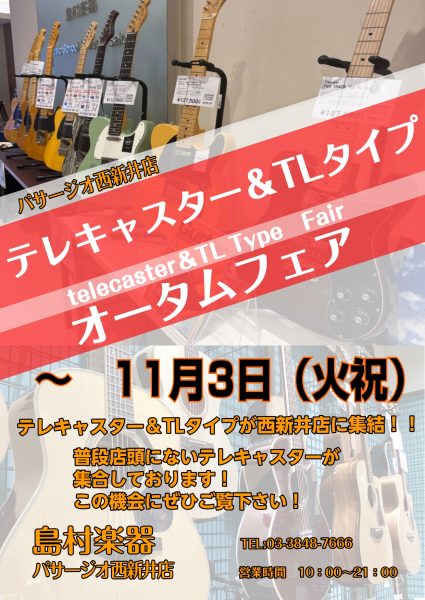 テレキャスター＆ＴＬタイプ　オータムフェア