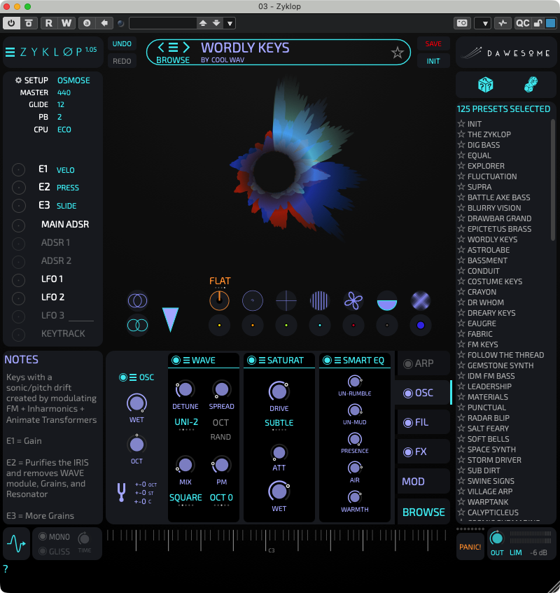 Expressive E Osmose CE | 3軸検知の革新的鍵盤を搭載したMIDI