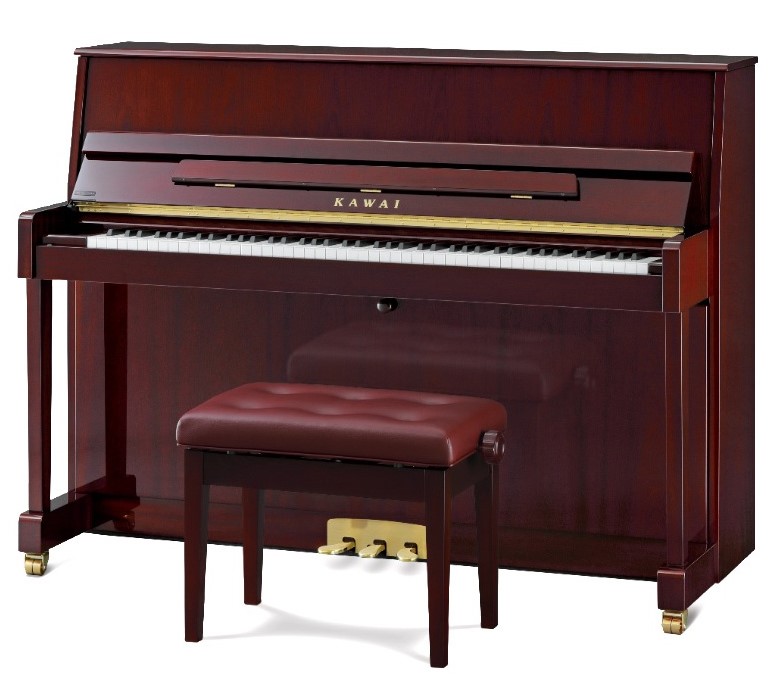 新品アップライトピアノKAWAI K114SN　展示品1台限り特別価格
