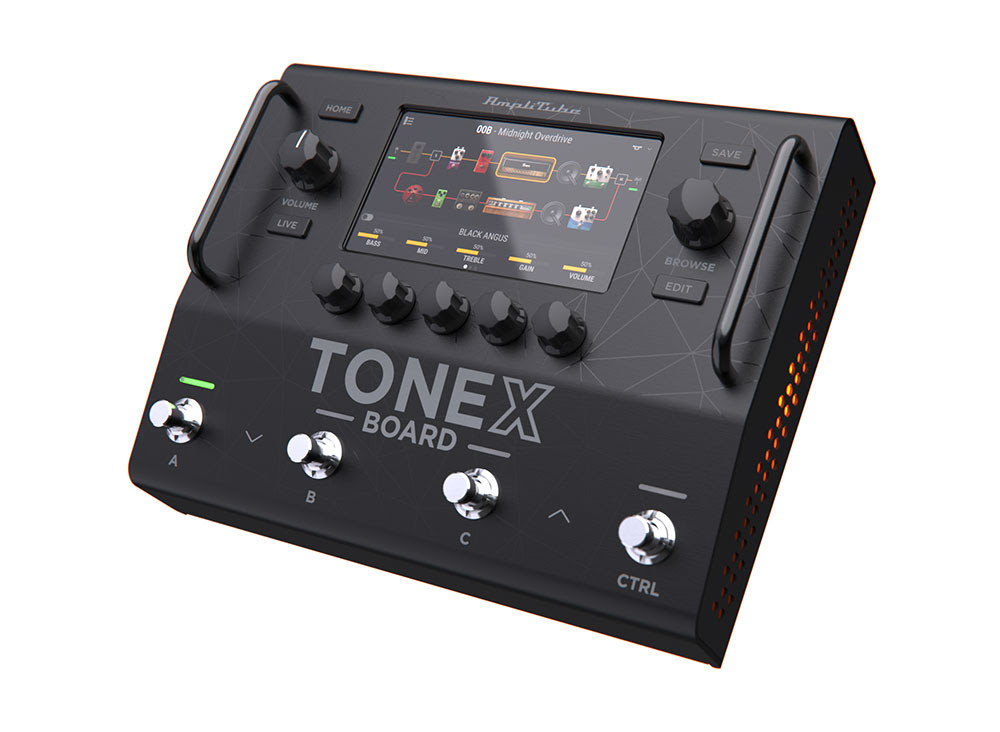AIアンプモデリングの最高峰がボード型に！IK Multimedia「TONEX Board」