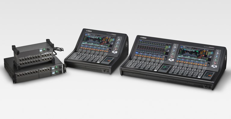 YAMAHA DM5シリーズ | ガラスキー搭載のデジタルミキサーと新RシリーズI/Oが登場