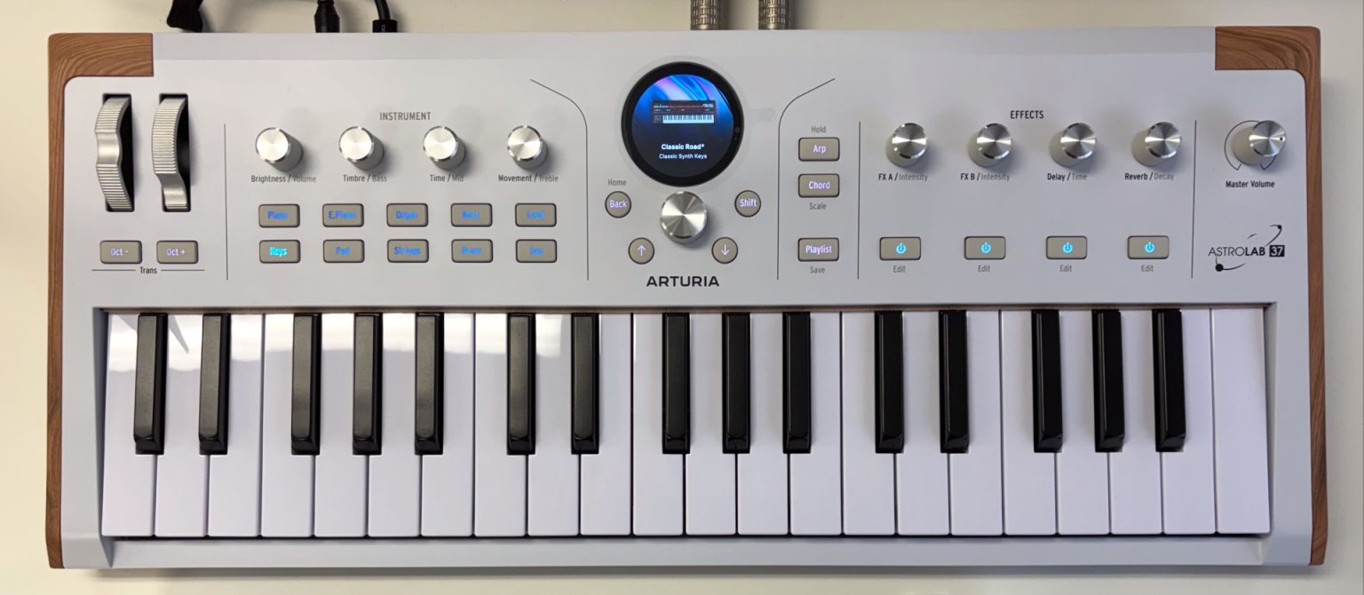 AstroLab ファームウェア2.0にバージョンアップ！さらに使えるシンセに