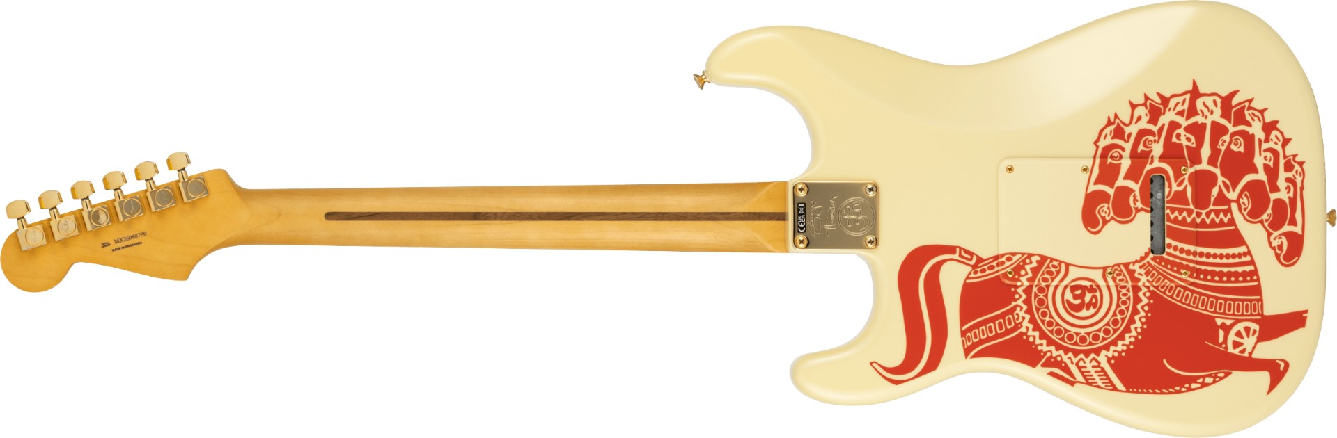 新製品】Fenderからジョージ・ハリスン「Dark Horse」デザインの特別な