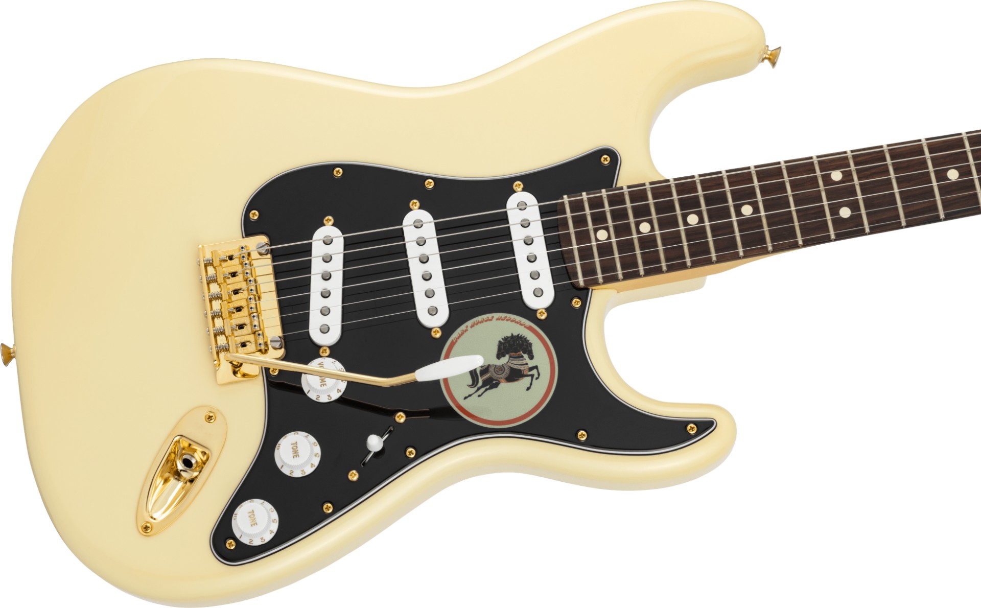 新製品】Fenderからジョージ・ハリスン「Dark Horse」デザインの特別な