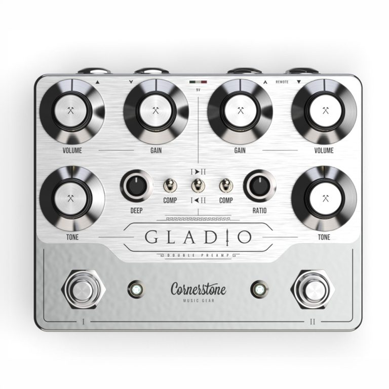 2ch独立仕様＆4ジャック搭載で拡張性が向上！Cornerstone Music Gear「Gladio MK3」が発売