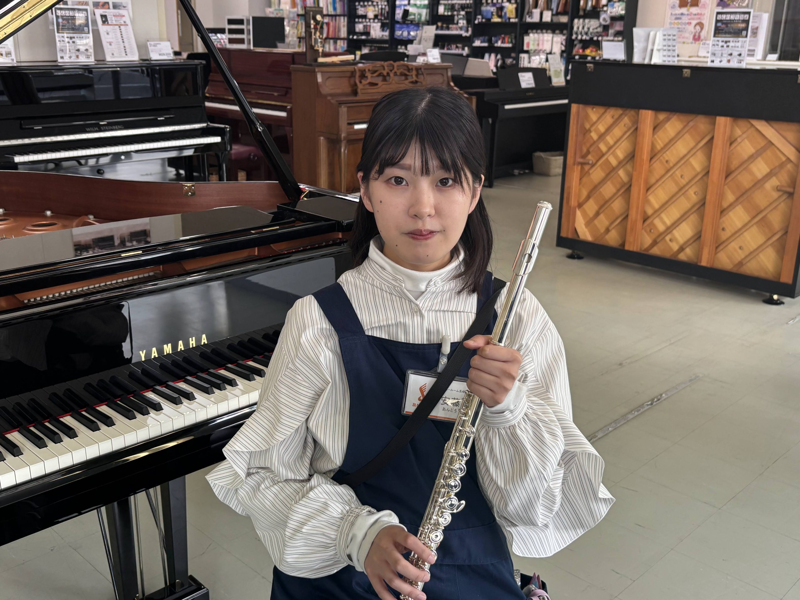 ピアノアドバイザー・音楽教室担当安藤（あんどう）