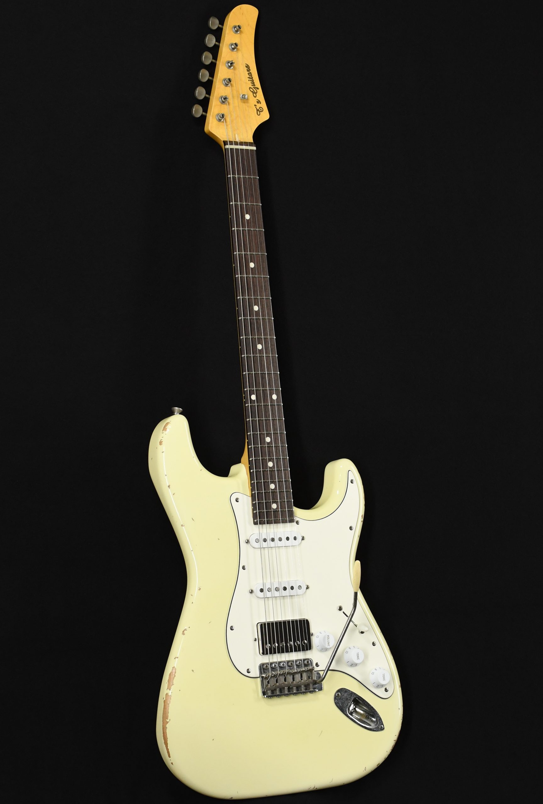 T's GuitarsST-Classic22 SSH Vintage White Modern-Vintage,Aged