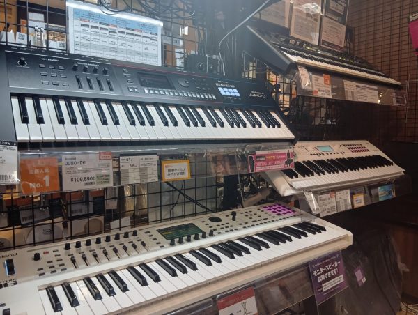 【旭川でキーボード・シンセサイザーを選ぶなら】初心者〜ライブ音作りまで店員がサポート！