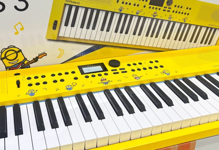 【キーボード】Roland GO:KEYS3ミニオンコラボモデルをご紹介！