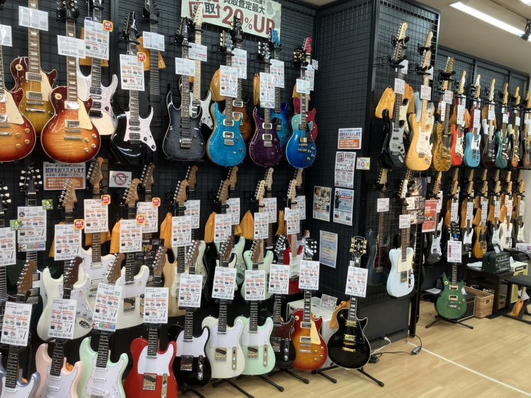 【島村楽器鈴鹿店】エレキギター展示ラインナップ