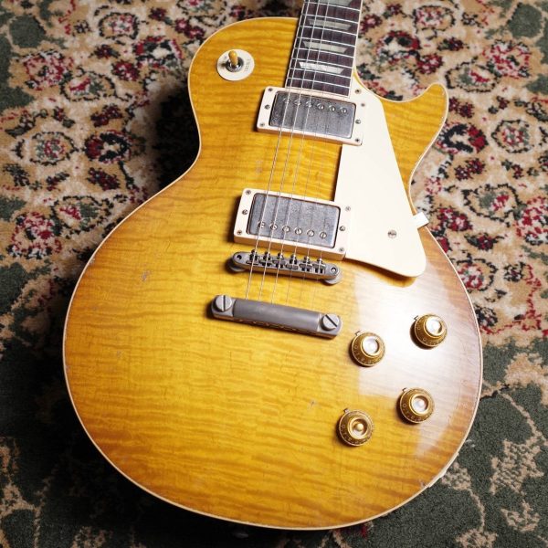 Gibson Murphy Lab 1959 Les Paul Standard Reissue 4A R-Top Light Aged BOTB Page 62【3.91kg】１本限りの入荷