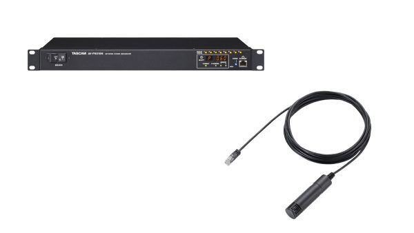 【TASCAM】ネットワーク経由の電源監視・制御に対応したパワーディストリビューター「AV-P5015N」と温湿度センサー「EA1240」