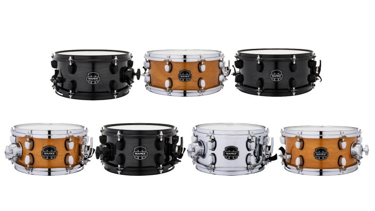 【MAPEX】サイドスネアや小口径キットに最適！セッティング自在な小口径スネア「MPX」シリーズが登場