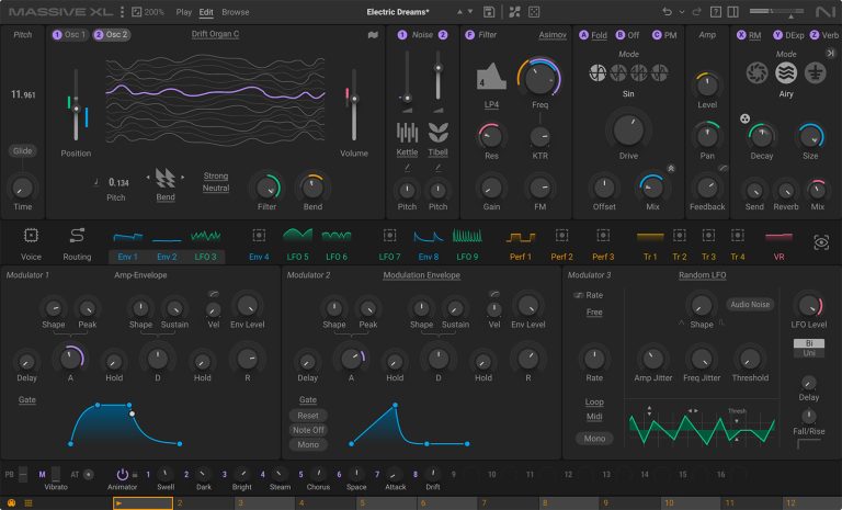 Native Instruments Massive XL | アニメーテッド・モジュレーションと音声素材変換を搭載したMassiveX後継モデル