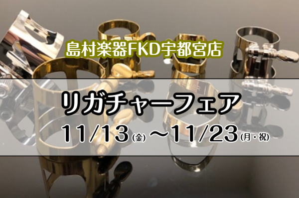 11/13(金)～11/23(月・祝)リガチャーフェア開催！