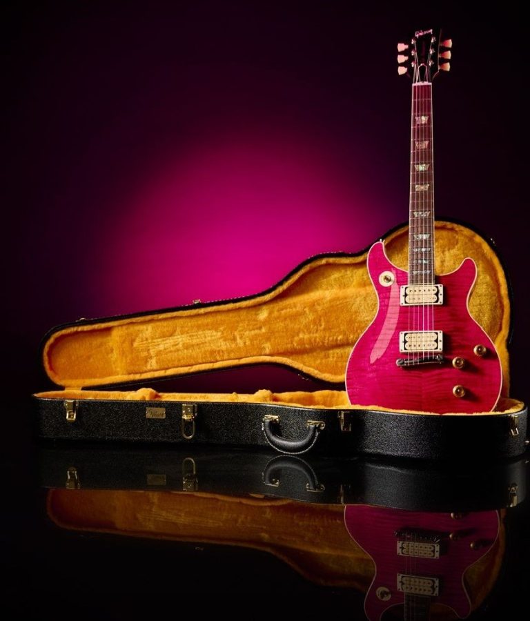 Gibson Tak Matsumoto DC STD Flame Top Trans Pink【抽選販売受付開始のご案内】大宮店