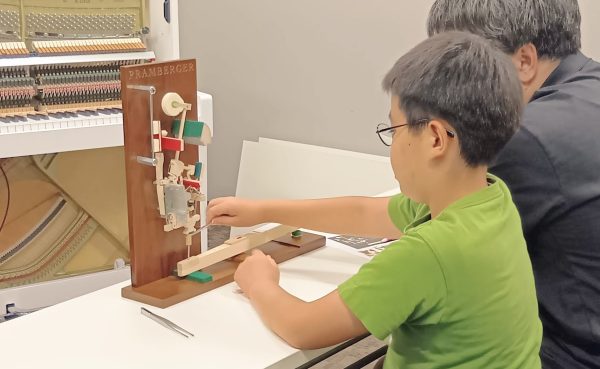 ピアノの仕組みセミナー（アップライトピアノ編）