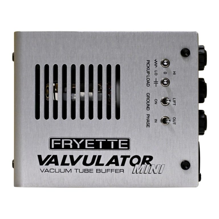 【Fryette】250V高電圧駆動でギター本来のダイナミクスを守る真空管バッファー「Valvulator Mini」が登場！