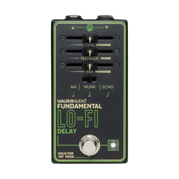 直感スライダーで操る不完全な美しさ。WALRUS AUDIO「Fundamental Lo-Fi Delay」が発売！