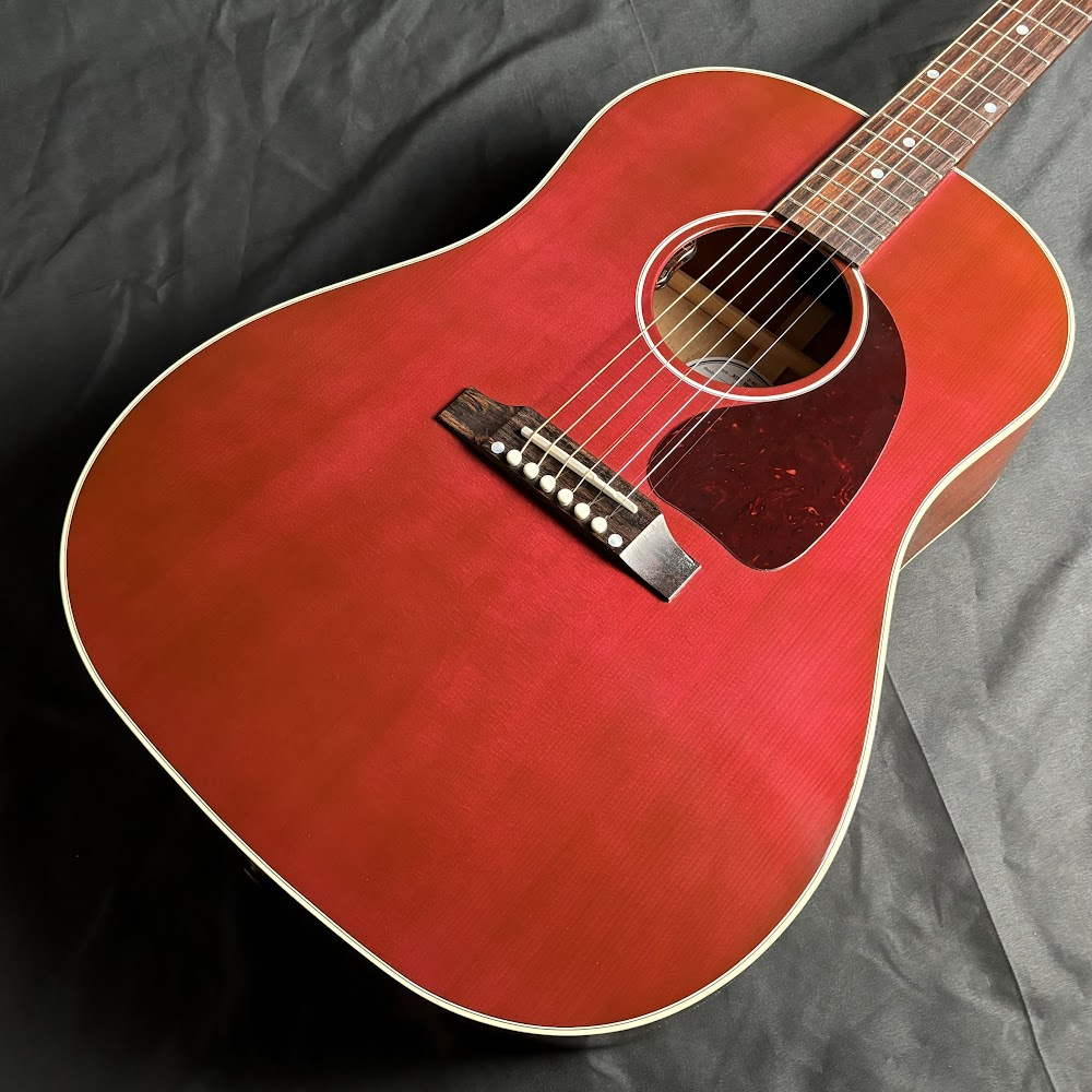 J-45 Standard Wine Red Gloss エレアコギター 【現物画像】ギブソン【 ららぽーと湘南平塚店 】【1台限定特別特価】
