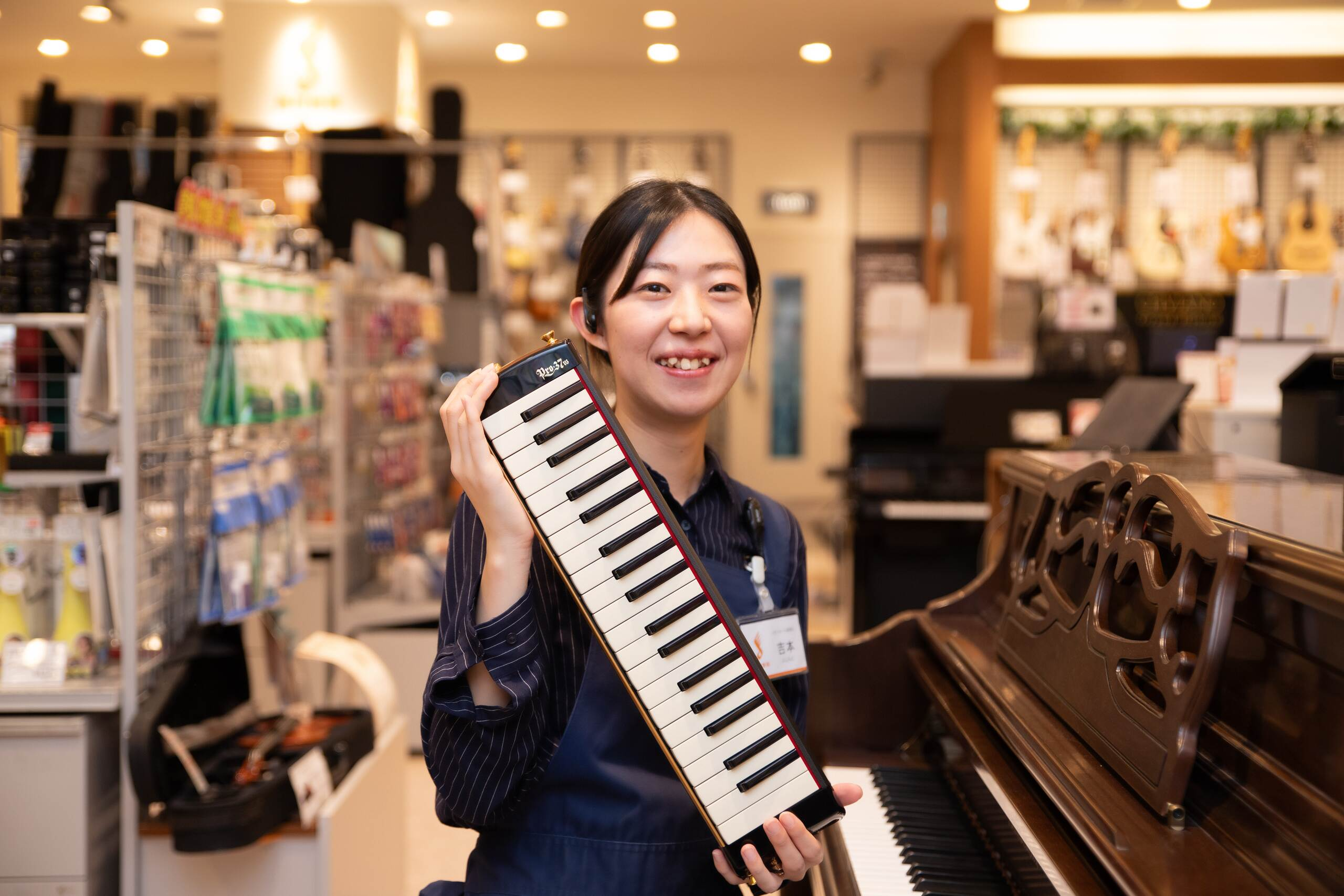 管楽器・ピアノ担当吉本