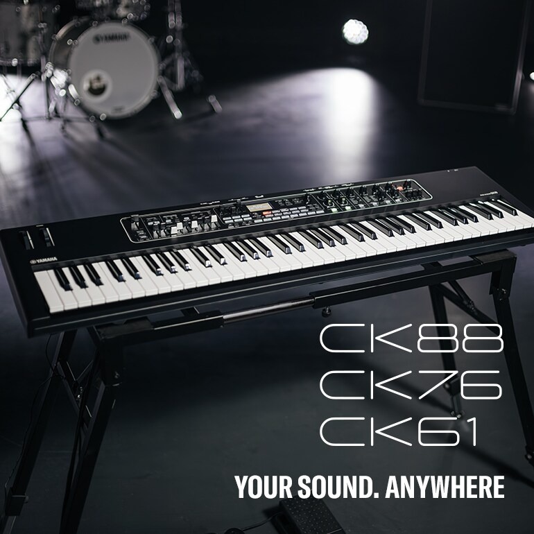 鍵盤楽器 YAMAHA ck61 YAMAHA CK61 / CK76 / CK88 | ライブ・ステージに最適なステージ
